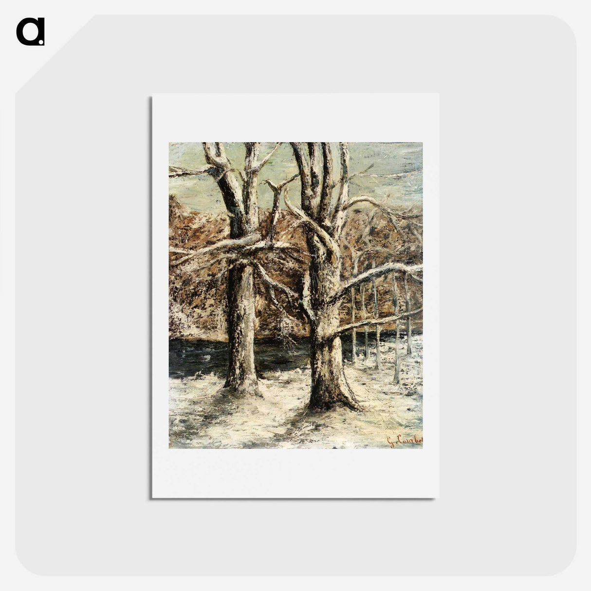 3-61_Gustave-Courbet_hagaki