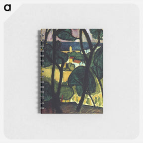 アートメモ帳-View of Collioure - アンリ マティス Memo.