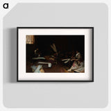 Venetian Glass Workers - John Singer Sargent Poster.