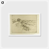 アートポストカード-Girgenti, the Temple on the Wall
 - ジョセフ ペネル Postcard.