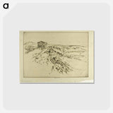 アートポストカード-Girgenti, the Temple on the Wall
 - ジョセフ ペネル Postcard.
