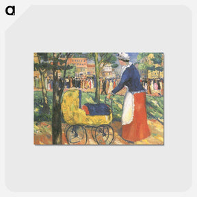 アートポストカード-Boulevard - カジミール マレーヴィチ Postcard.