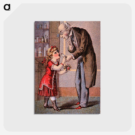 アートポストカード-Advertisement for Dr. Isaac Thompson's Eye Water
 - 国立医学図書館 Postcard.