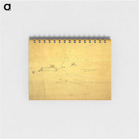 アートメモ帳-Perspective Drawing for The Biglin Brothers Turning The Stake - トーマス エイキンズ Memo.