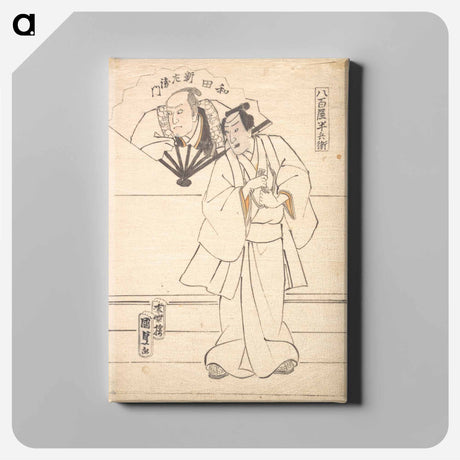 アートパネル-Design for an Actor Print
 - 歌川 国貞 Canvas.