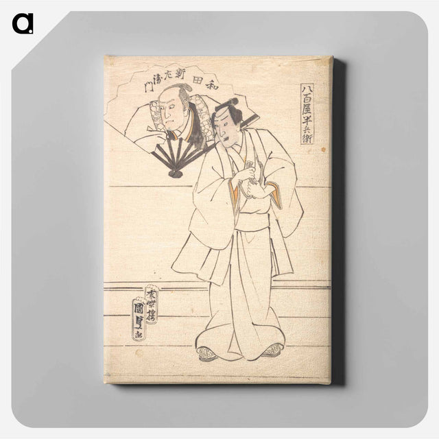 アートパネル-Design for an Actor Print
 - 歌川 国貞 Canvas.