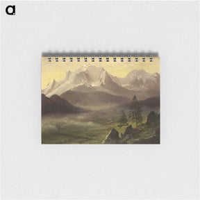 アートメモ帳-Grand Tetons - アルバート ビアスタット Memo.