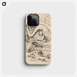 Bath - アーノルド ピーター ワイズ クビンチャン Phone Case.