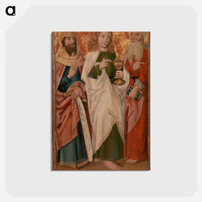 アートポストカード-Three Apostles
 - バーンズ・コレクション Postcard.