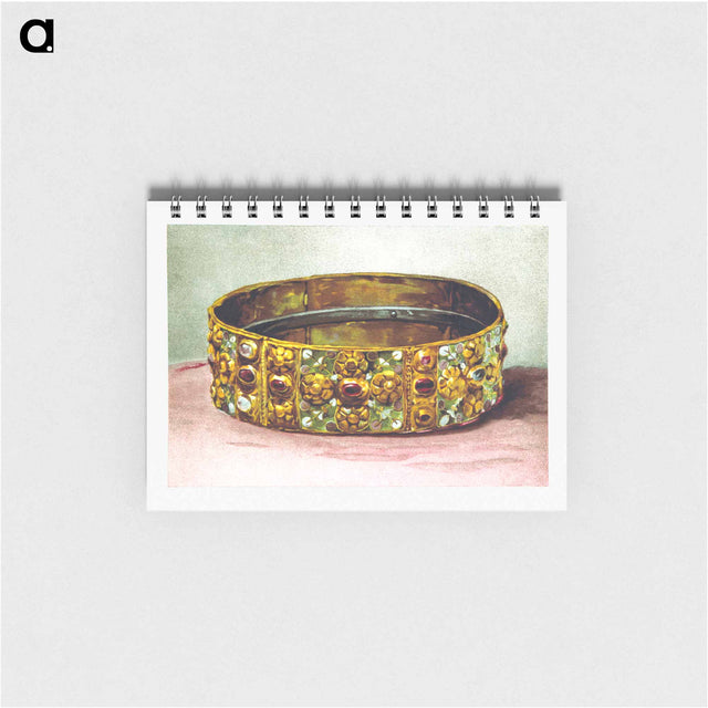 アートメモ帳-Iron Crown of the Lombard Kings
 - 大英図書館 Memo.