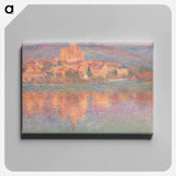 Vétheuil - Claude Monet Canvas.