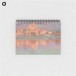 アートメモ帳-Vétheuil - クロード モネ Memo.