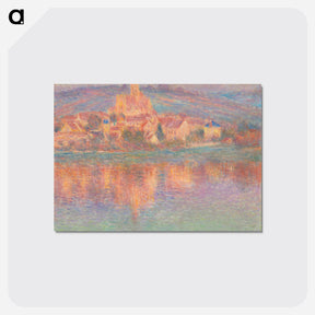 アートポストカード-Vétheuil - クロード モネ Postcard.
