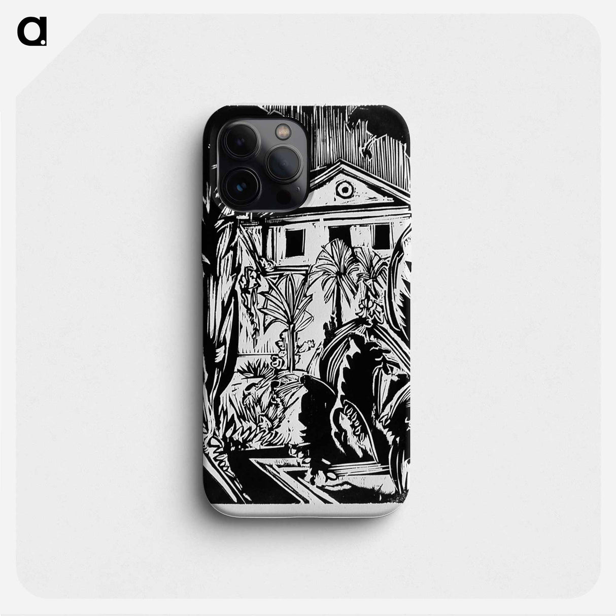 Botanical Garden, Jena - Ernst Ludwig Kirchner Phone Case.