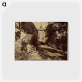 アートポストカード-Courbevoie, Ancien Chateau dit de la Belle Gabrielle
 - ウジェーヌ アジェ Postcard.