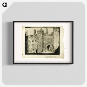 アートポスター-The Great Gate, Lincoln's Inn
 - ジョセフ ペネル Poster.