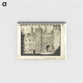 アートメモ帳-The Great Gate, Lincoln's Inn
 - ジョセフ ペネル Memo.