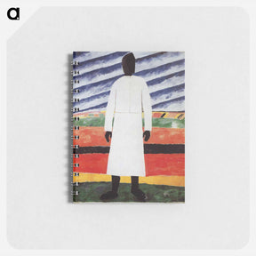 アートメモ帳-Peasant Woman - カジミール マレーヴィチ Memo.