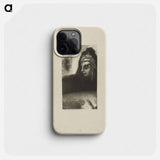 Dark Peak - Odilon Redon Phone Case.