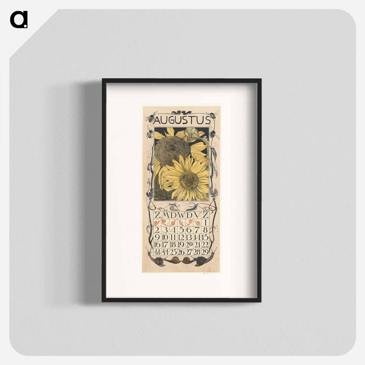Original public domain image from the Rijksmuseum - Theo van Hoytema Poster.