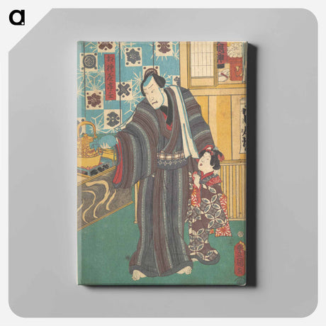 アートパネル-Actor as Master of Sagamiya
 - 歌川 国貞 Canvas.