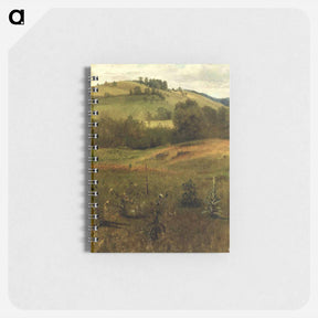 アートメモ帳-Green Mountains, Vermont - アルバート ビアスタット Memo.