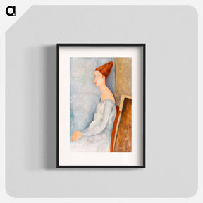 アートポスター-Jeanne Hebuterne
 - バーンズ・コレクション Poster.