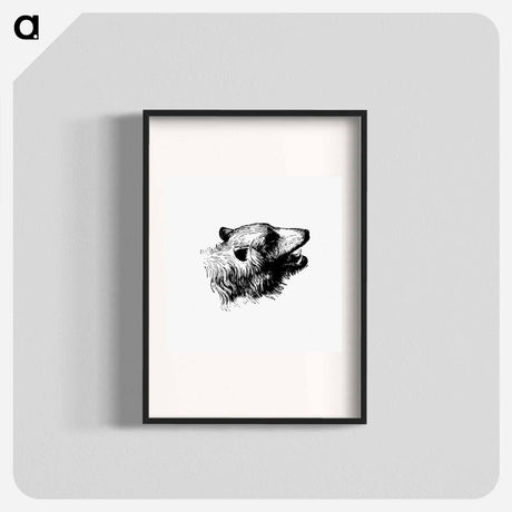 アートポスター-Bear Engraving
 - 大英図書館 Poster.