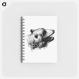 アートメモ帳-Bear Engraving
 - 大英図書館 Memo.