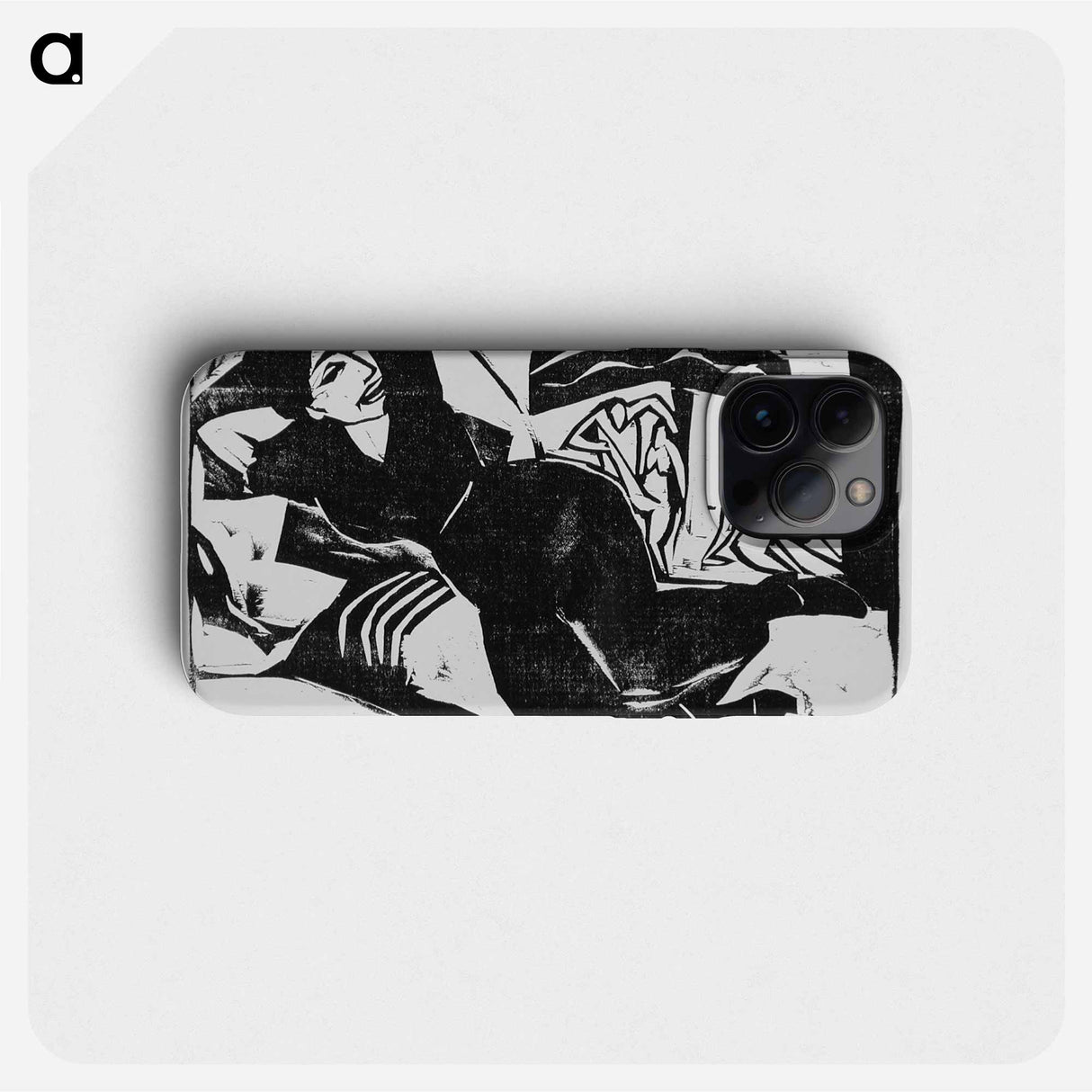 Rest (Ruhe) - Ernst Ludwig Kirchner Phone Case.