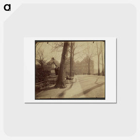 アートポストカード-Jardin de Luxembourg
 - ウジェーヌ アジェ Postcard.