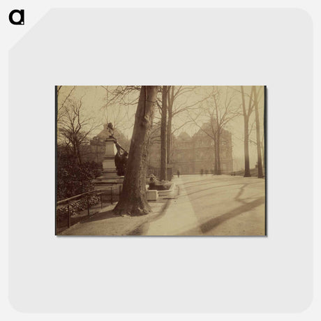 アートポストカード-Jardin de Luxembourg
 - ウジェーヌ アジェ Postcard.