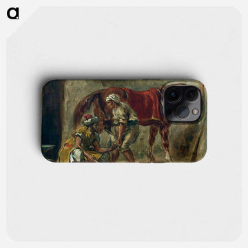 A blacksmith - ウジェーヌ ドラクロワ Phone Case.