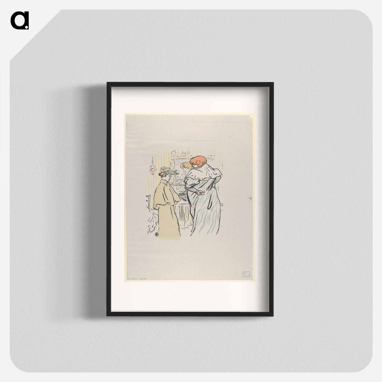 All rights reserved - Henri de Toulouse-Lautrec Poster.