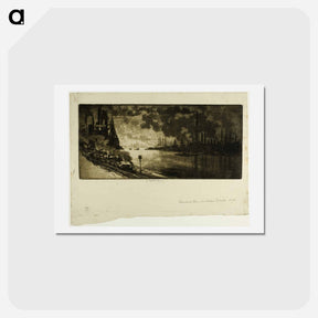 アートポストカード-Standard Oil, Staten Island
 - ジョセフ ペネル Postcard.