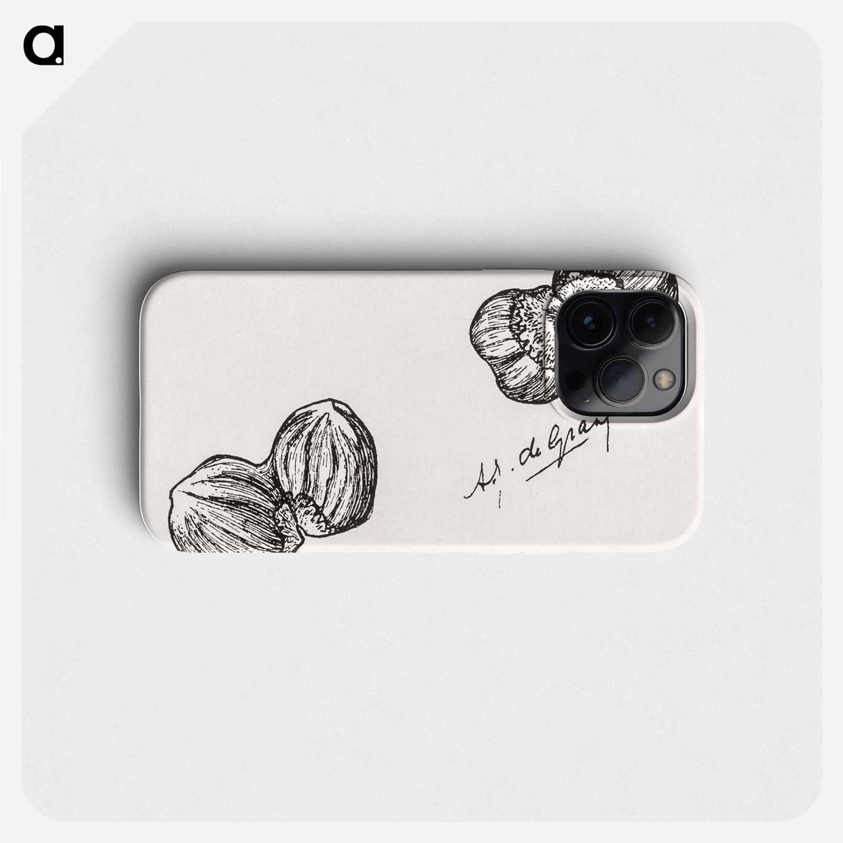 Four chestnuts - Julie de Graag Phone Case.