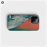 Fine Wind, Clear Weather - Katsushika Hokusai Phone Case.