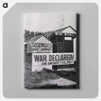 アートパネル-War Declared on Unsafe Toilets!
 - 国立医学図書館 Canvas.