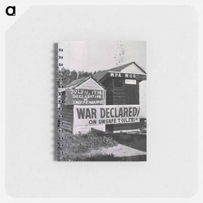 アートメモ帳-War Declared on Unsafe Toilets!
 - 国立医学図書館 Memo.