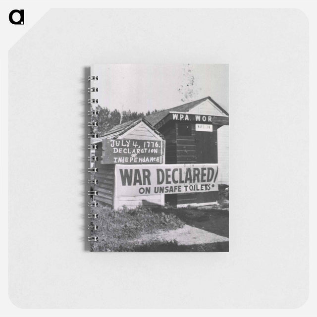 アートメモ帳-War Declared on Unsafe Toilets!
 - 国立医学図書館 Memo.