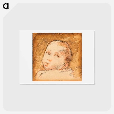 アートポストカード-Jean René Gauguin - ポール ゴーギャン Postcard.