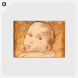 アートポストカード-Jean René Gauguin - ポール ゴーギャン Postcard.