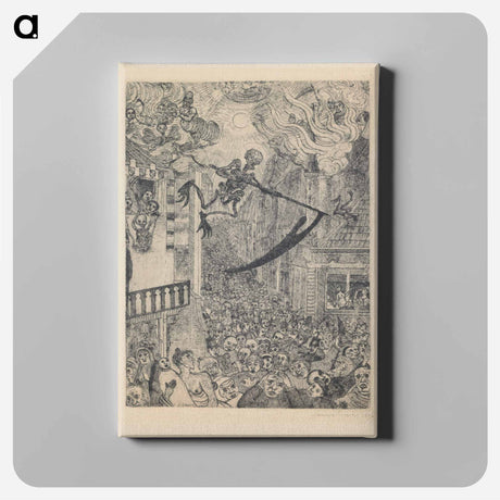アートパネル-Death Pursuing the Human Herd
 - セントルイス美術館 Canvas.