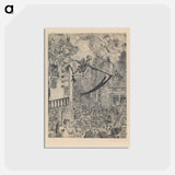 アートポストカード-Death Pursuing the Human Herd
 - セントルイス美術館 Postcard.