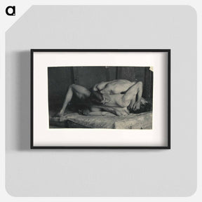 アートポスター-Photograph study for The Wrestlers - トーマス エイキンズ Poster.