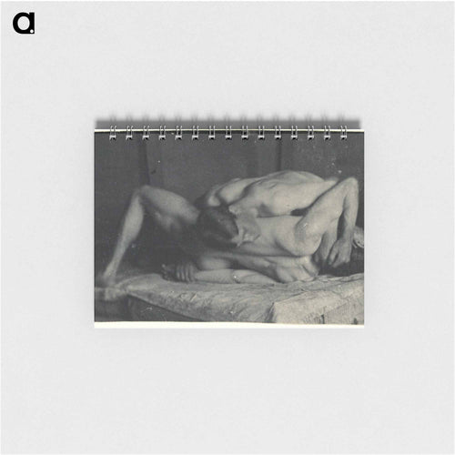 Photograph study for The Wrestlers - トーマス エイキンズ Memo.