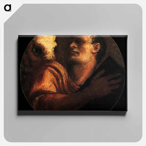 アートパネル-St Luke - ティツィアーノ ヴェチェッリオ Canvas.