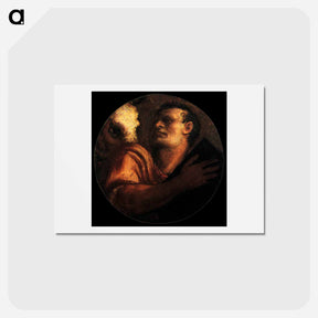 アートポストカード-St Luke - ティツィアーノ ヴェチェッリオ Postcard.