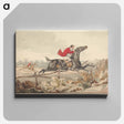 アートパネル-Qualified Horses and Unqualified Riders: 'Charging an Ox Fence with Good Success'
 - イェール大学アートギャラリー Canvas.