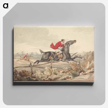 アートパネル-Qualified Horses and Unqualified Riders: 'Charging an Ox Fence with Good Success'
 - イェール大学アートギャラリー Canvas.